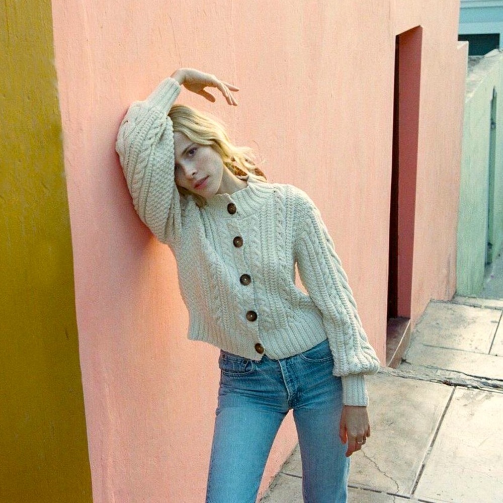 Doen Cardiff Cardigan Sweater size M